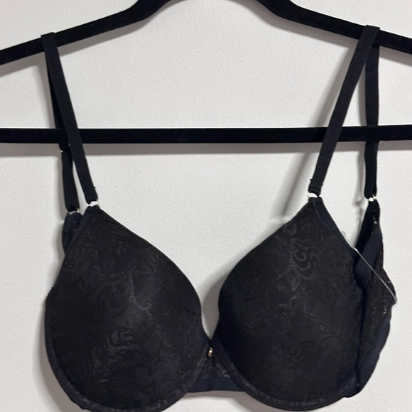 32D Natori 136059 Sheer Jacquard Full Fit Contour Underwire Bra black SW - Picture 10 of 11